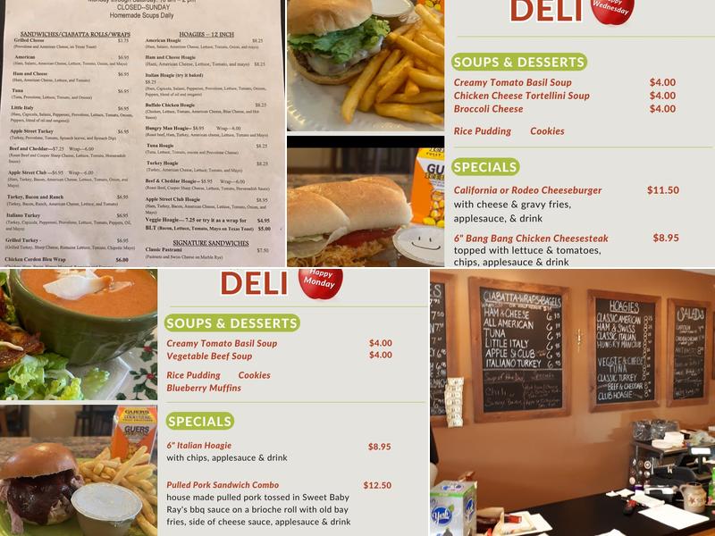 Apple Street Deli Menu