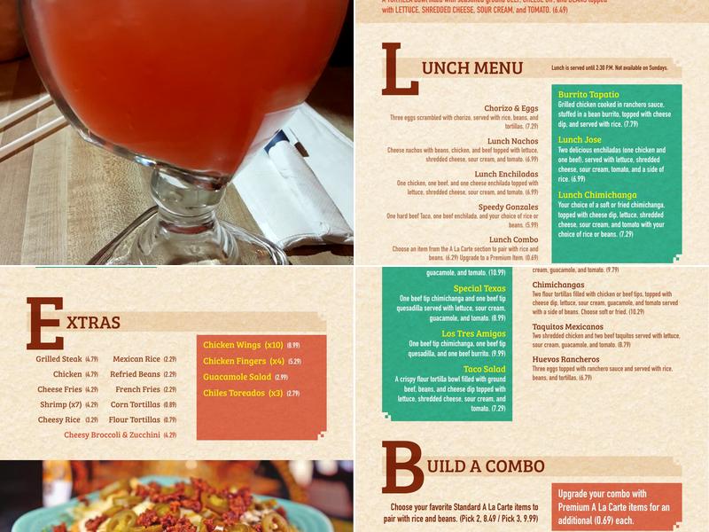 El Mariachi Menu