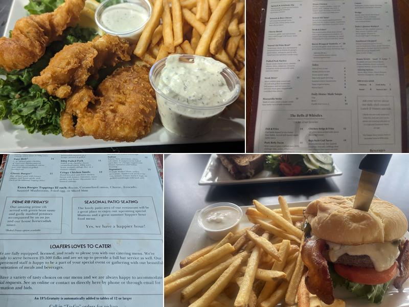 Loafers Station Menu