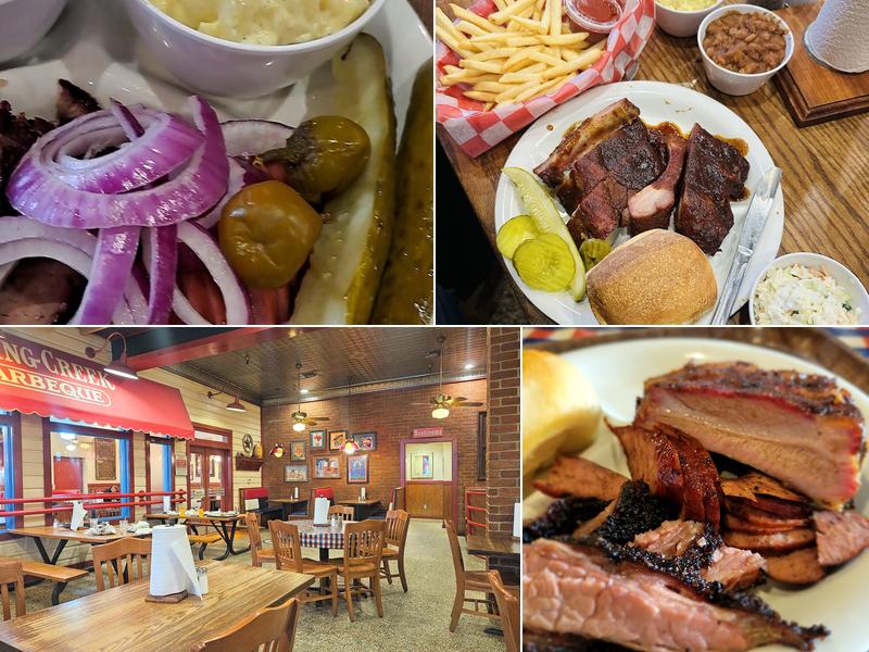 Spring Creek Barbeque Menu