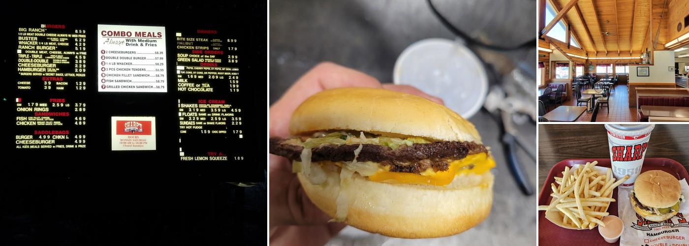 Sharp's Burger Ranch Menu