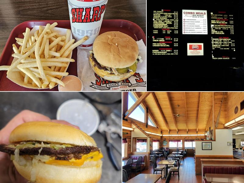 Sharp's Burger Ranch Menu
