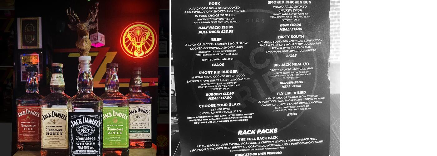 The Duke's Head Menu