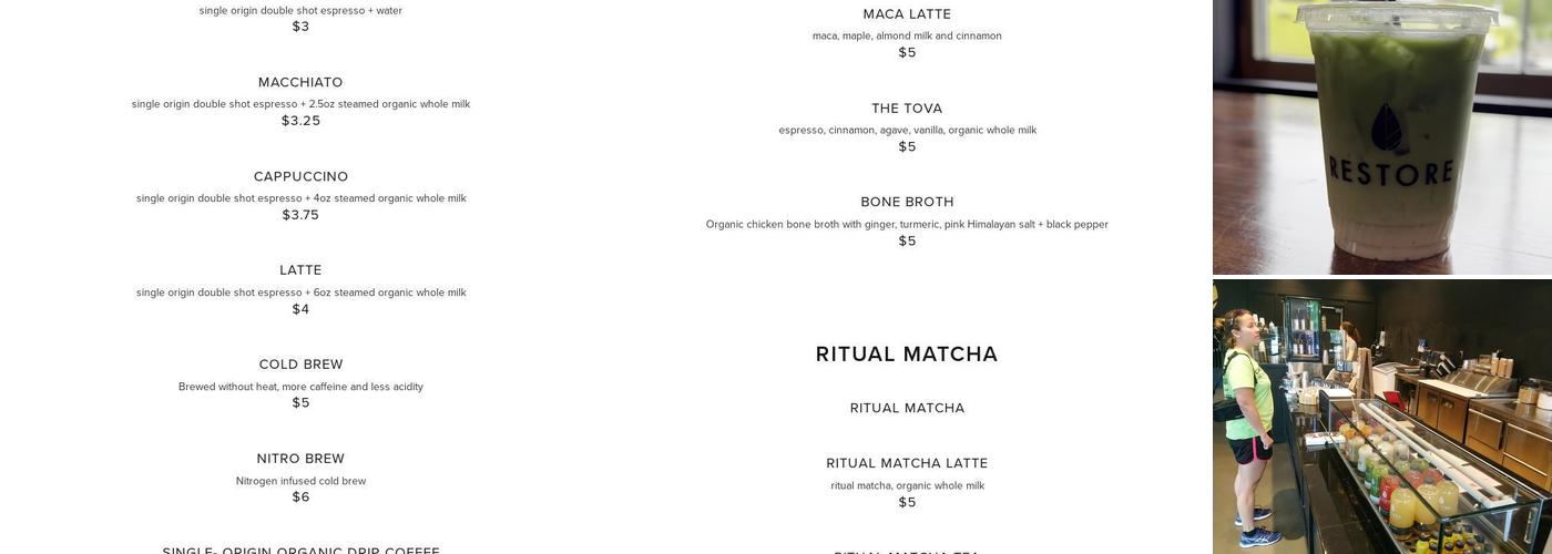 Restore Menu