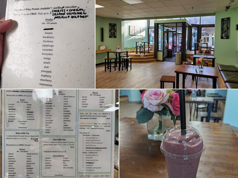 Teaberry Menu