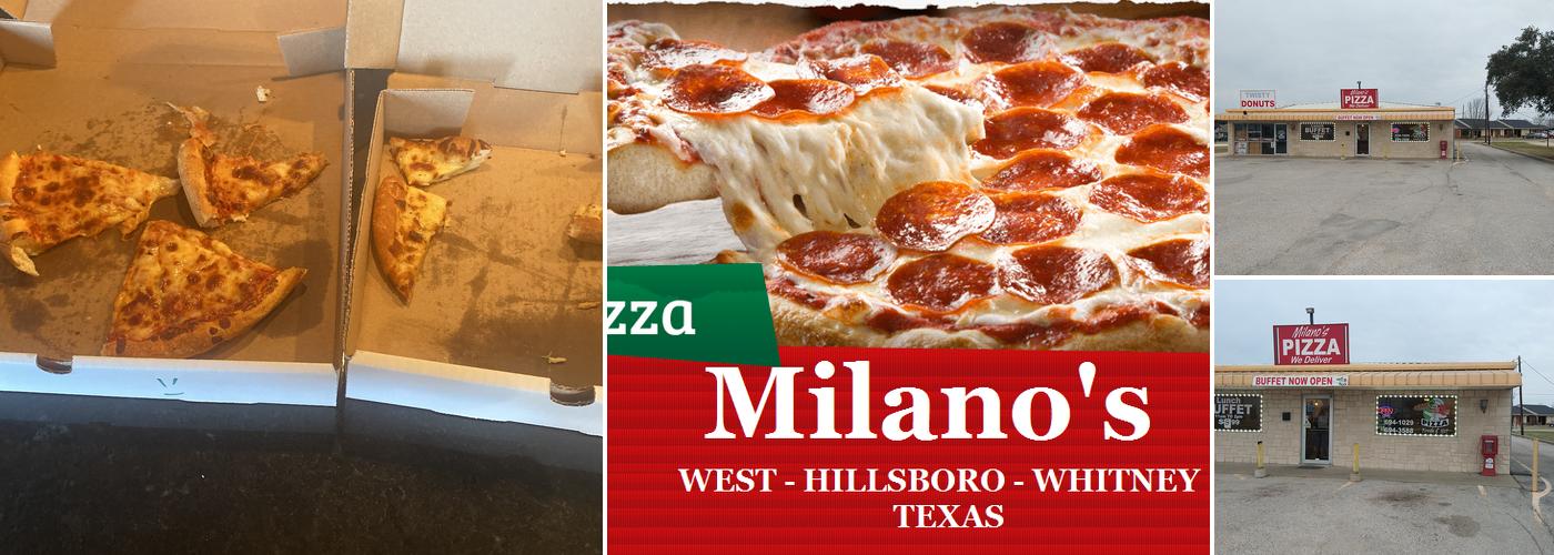 Milano's Pizza Whitney TX