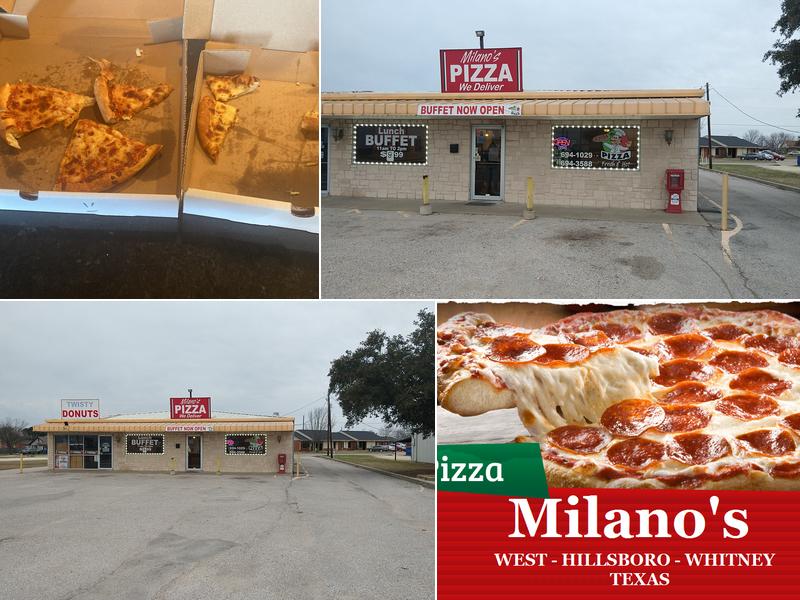 Milano's Pizza Whitney TX