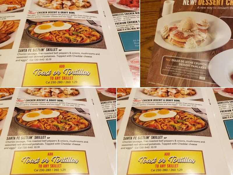 Denny's Menu