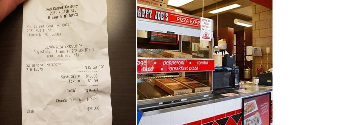 Happy Joe's Pizza - Bismarck Menu