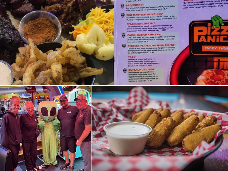 Space Aliens Grill & Bar Menu