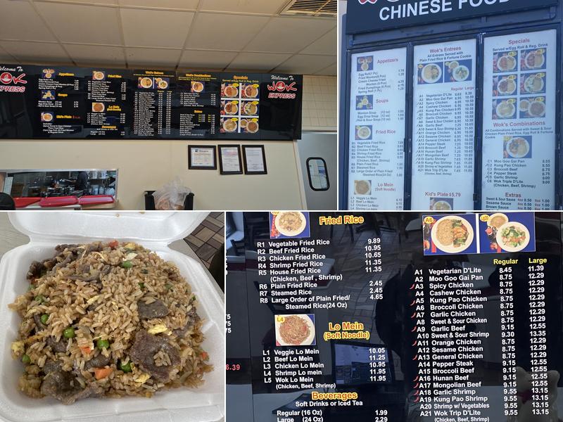 Wok Express Menu