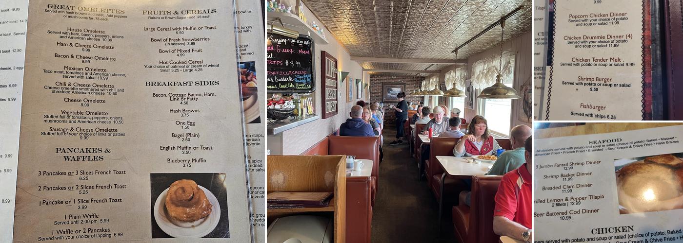 Little Cottage Café Menu