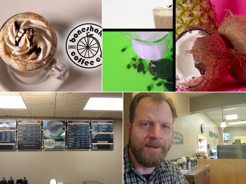 Boneshaker Coffee Co. Menu