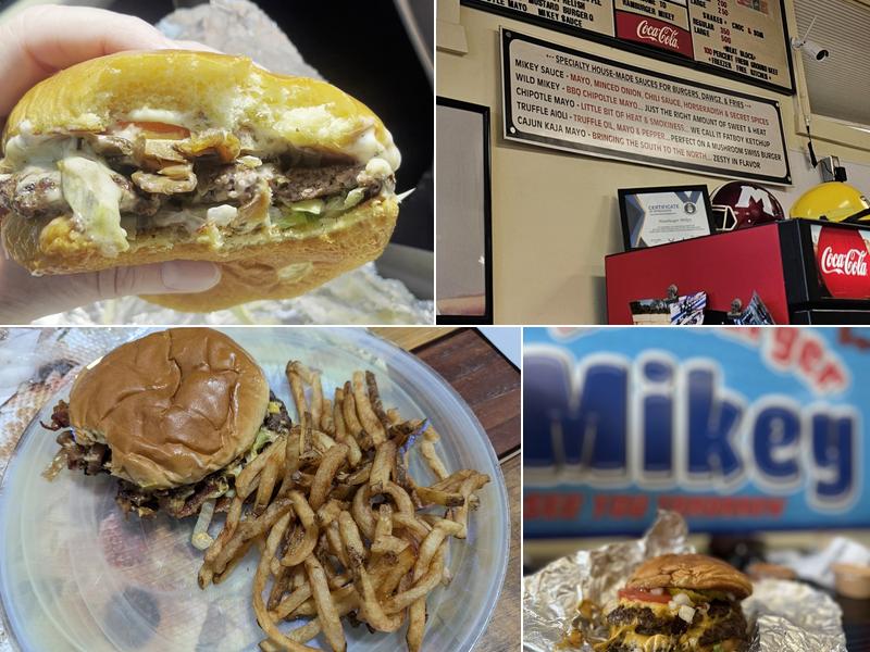 Hamburger Mikey Menu