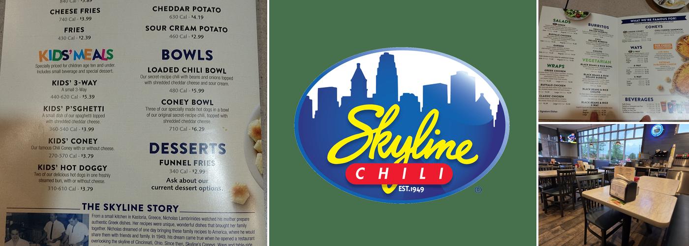 Skyline Chili Menu