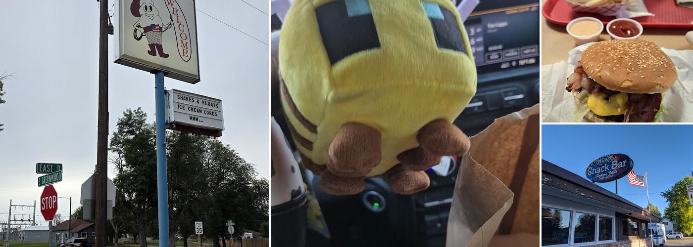 Shoshone Snack Bar Menu