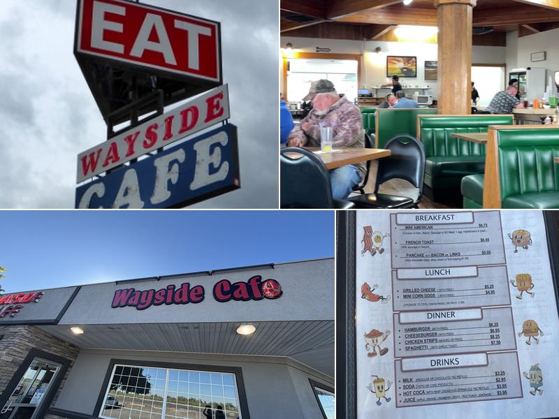 Wayside Cafe Menu