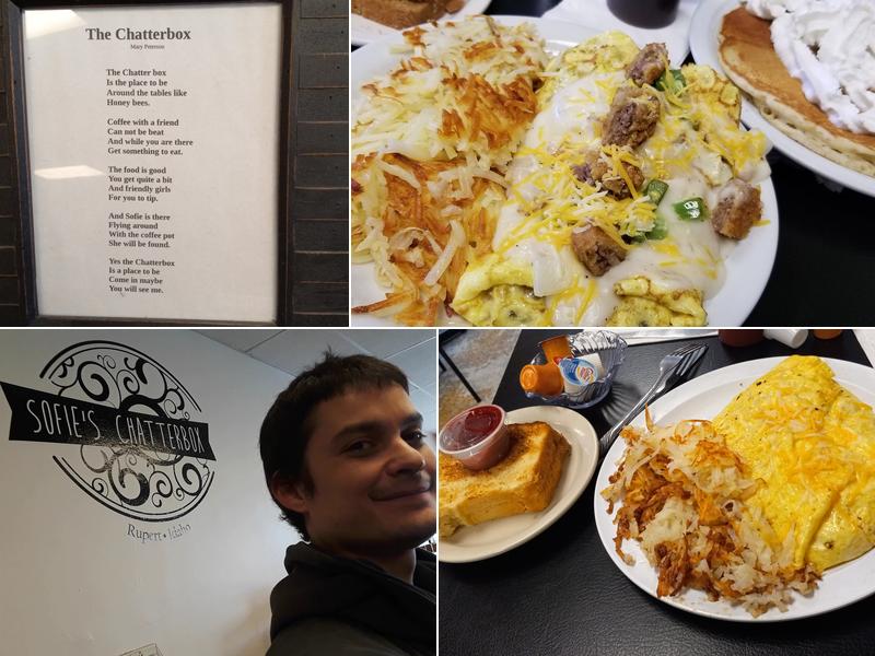 Sofie's Chatterbox Menu