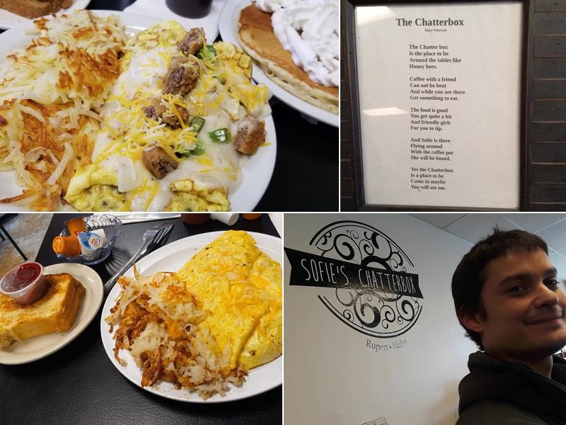 Sofie's Chatterbox Menu