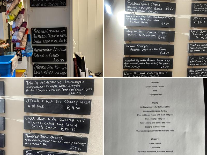 The Kings Arms Frating Menu