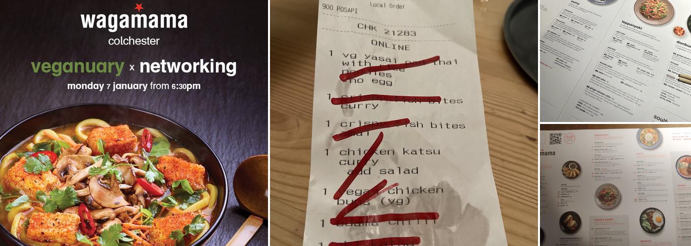 wagamama colchester Menu