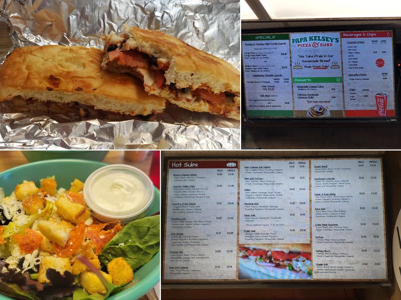 Papa Kelsey's Pizza & Subs Menu