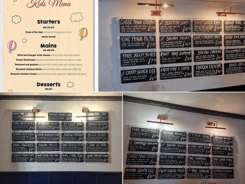 The Court House Menu