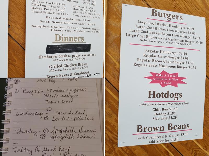 Coal Bucket Deli Menu