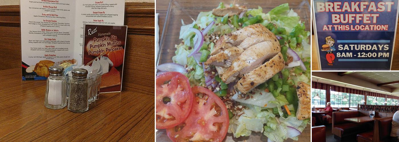 Russ' Restaurant Menu