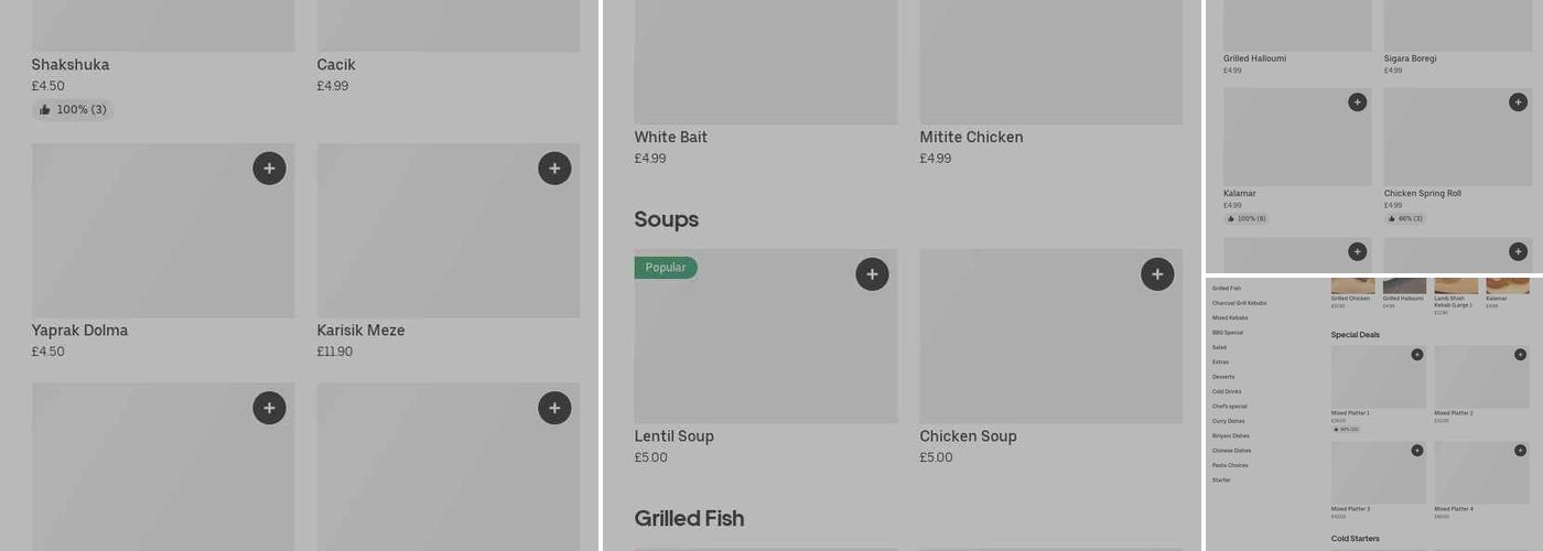 Tajdarbar Restaurant Menu