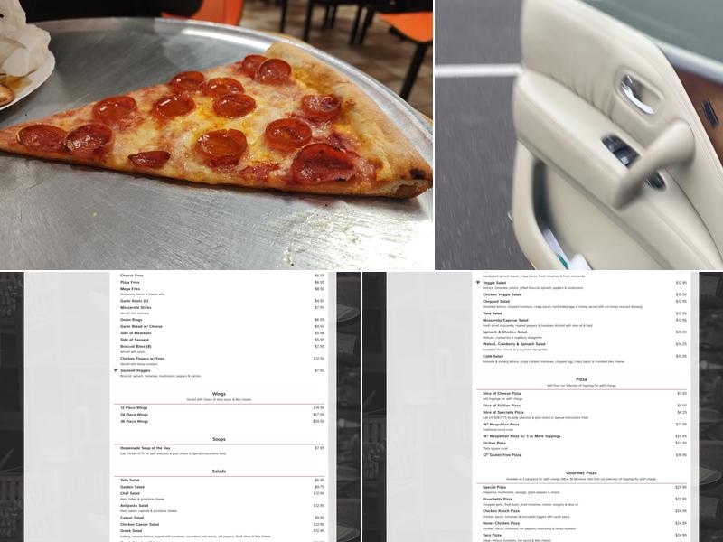 Nick's Pizzeria Menu