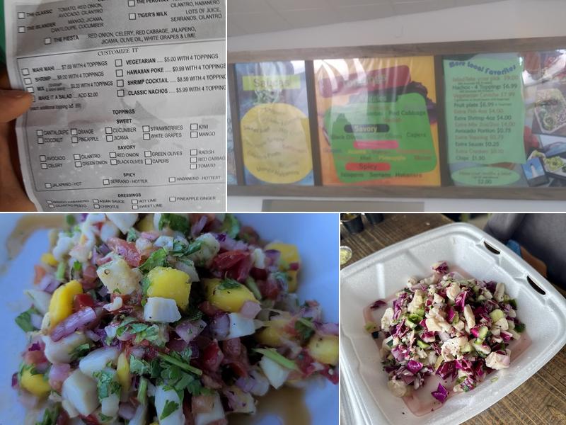 Ceviche Ceviche Menu