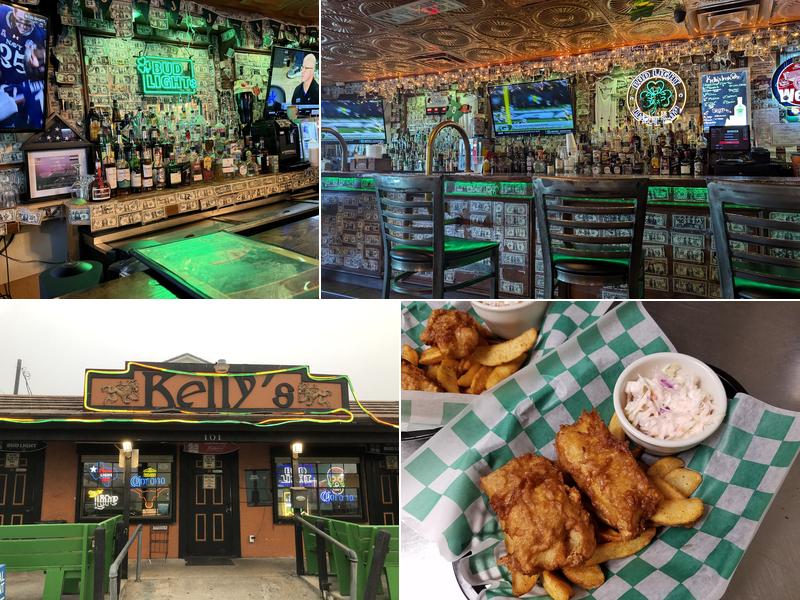 Kellys Irish Pub Menu