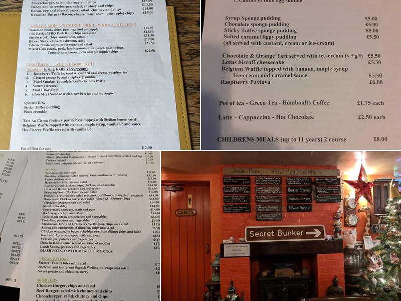 Gardeners Arms Stutton Menu