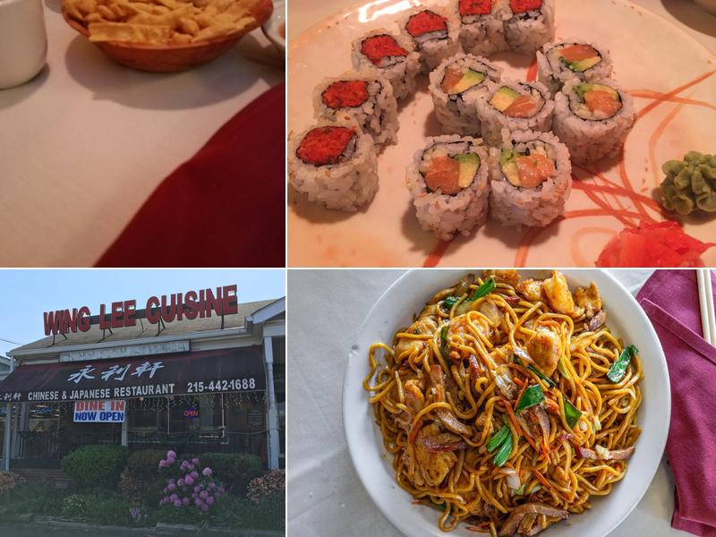 Wing Lee Cuisine 537 Easton Rd, Horsham