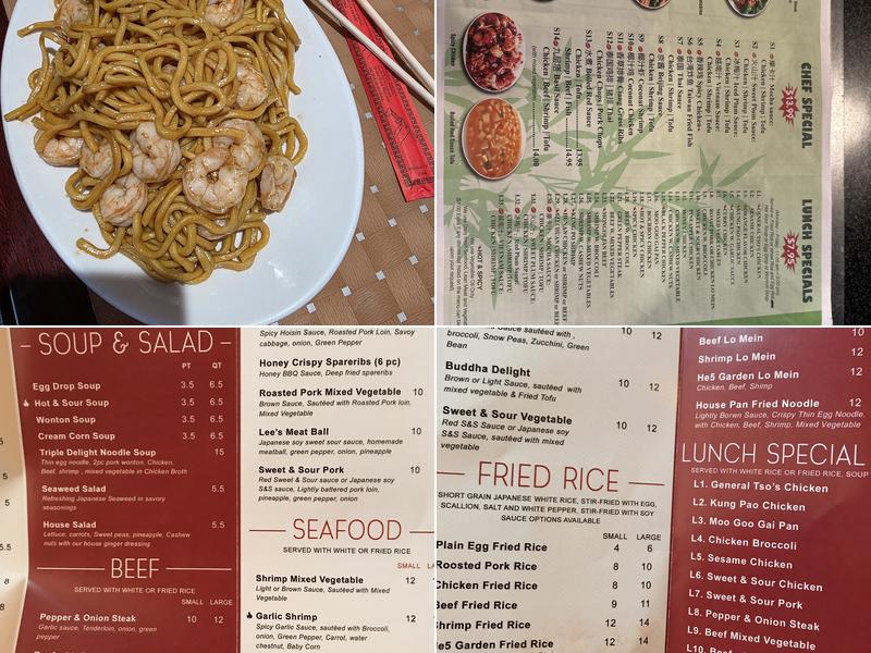 He5 Asian Bistro Menu