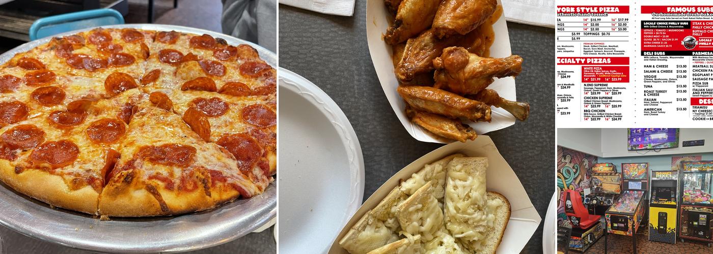 North End Pizza Menu