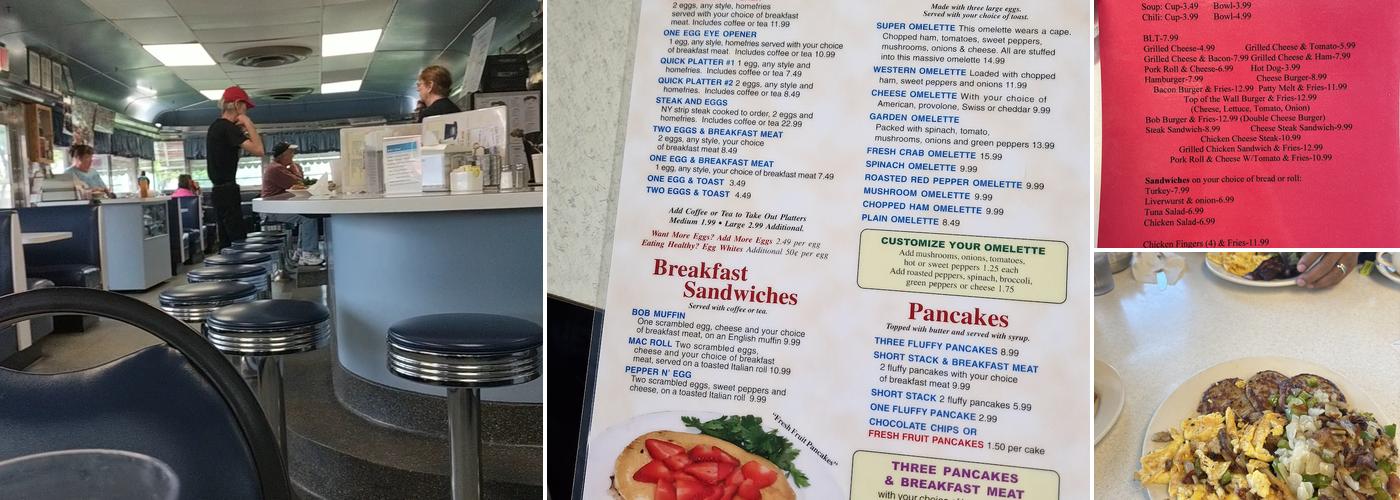 Bob's Diner Menu