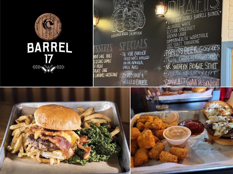 Barrel 17 Menu