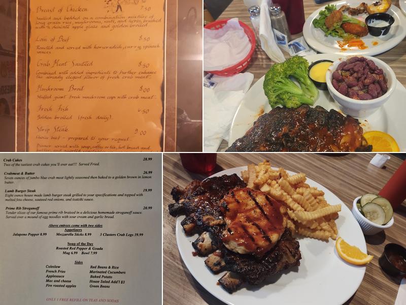 Icehouse Restaurant Menu