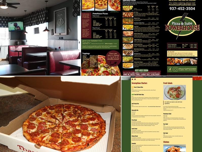 Powerhouse Pizza & Subs Menu