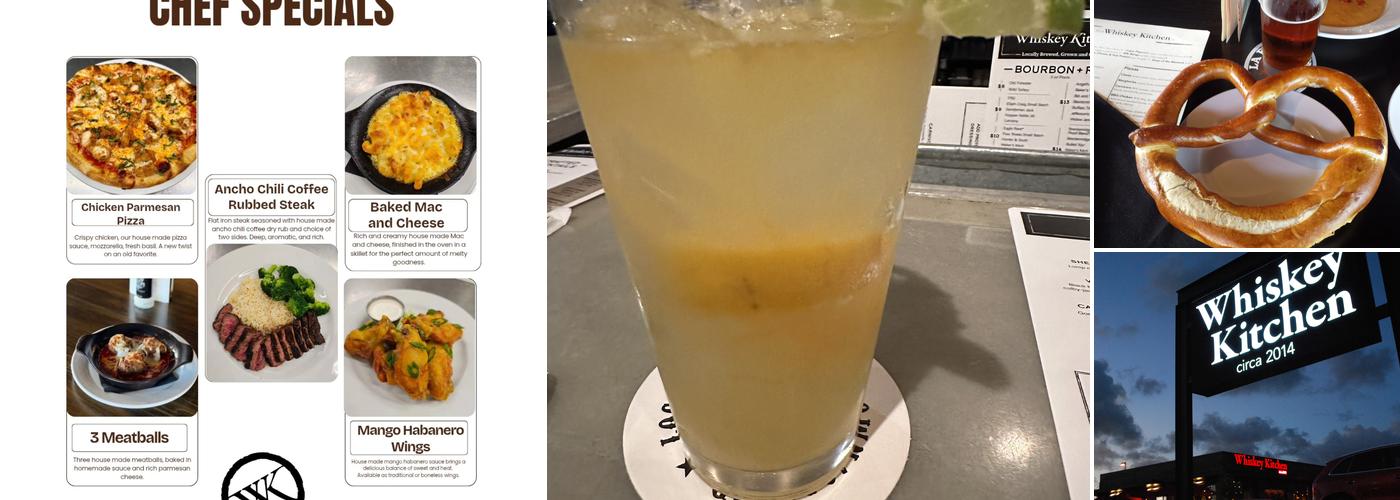 Whiskey Kitchen Menu