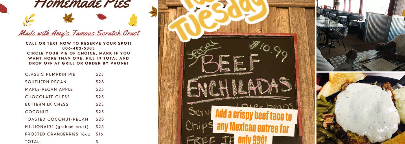 Jackrabbit Grill Menu