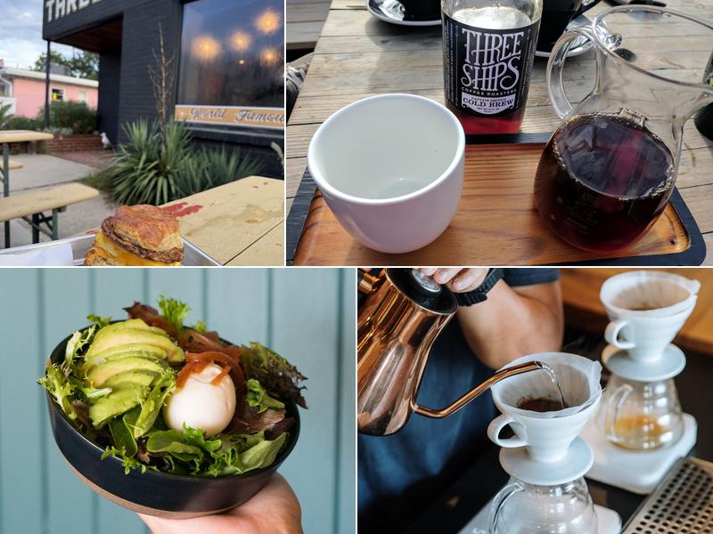 Three Ships Coffee Roasters Menu