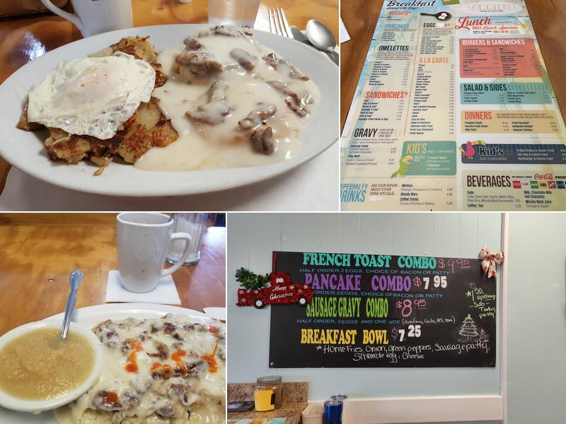 Terrie's Breakfast & Lunch Menu
