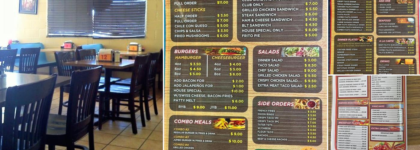 Yolis Cafe Menu