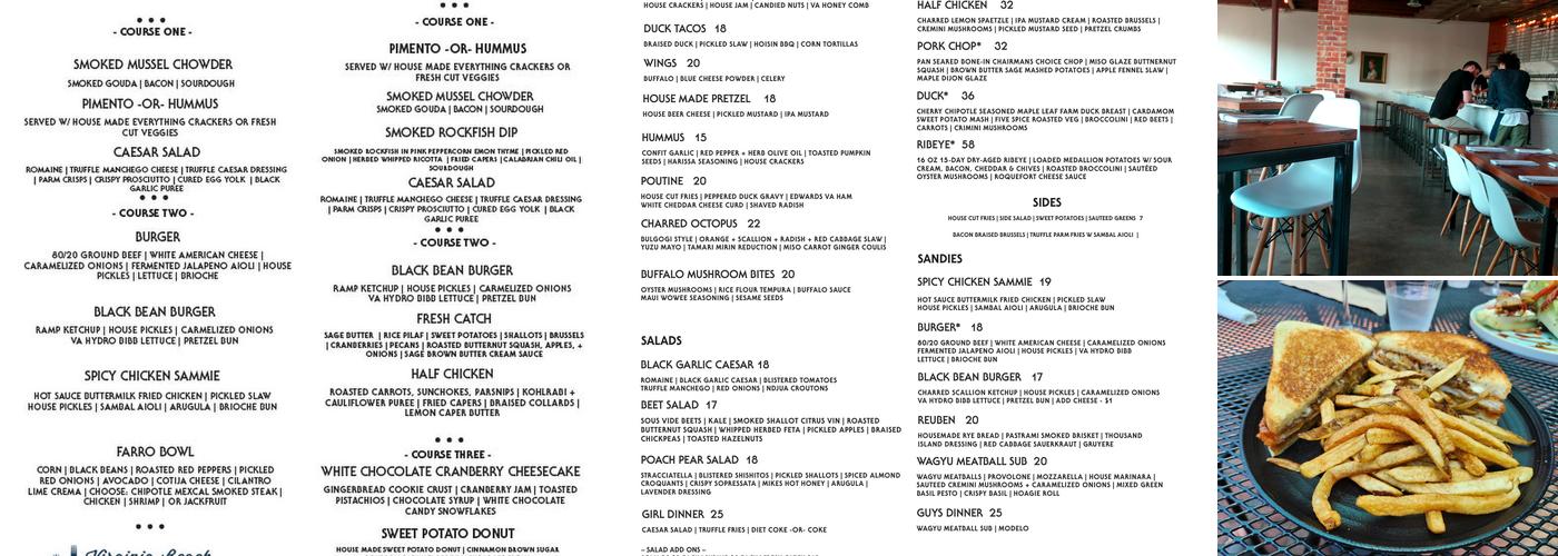 Esoteric Menu