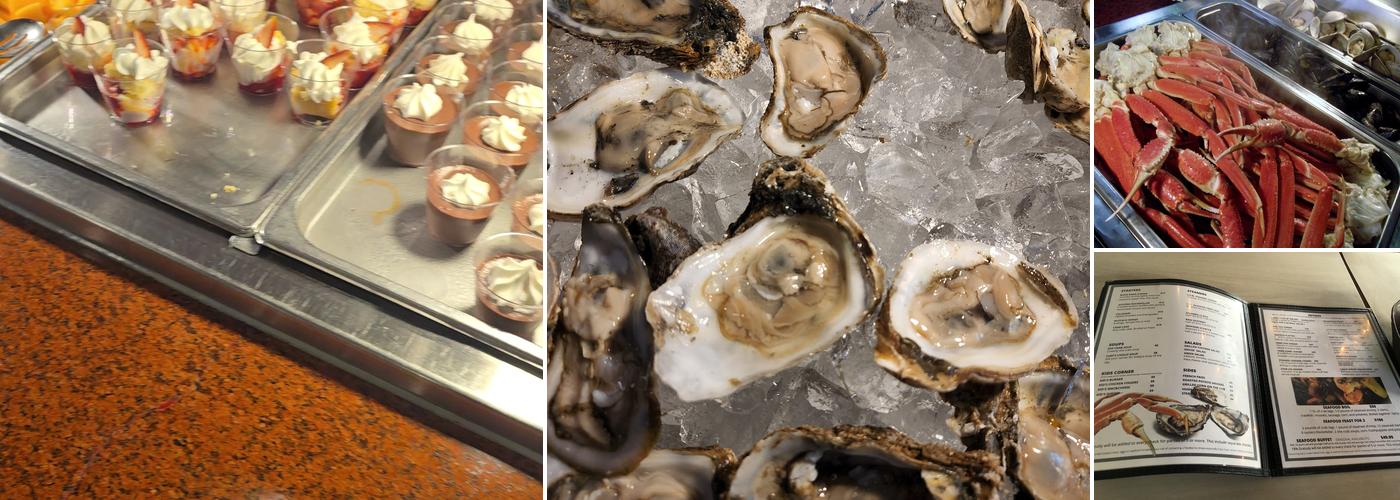 Fish Bones Restaurant and Seafood Buffet Menu