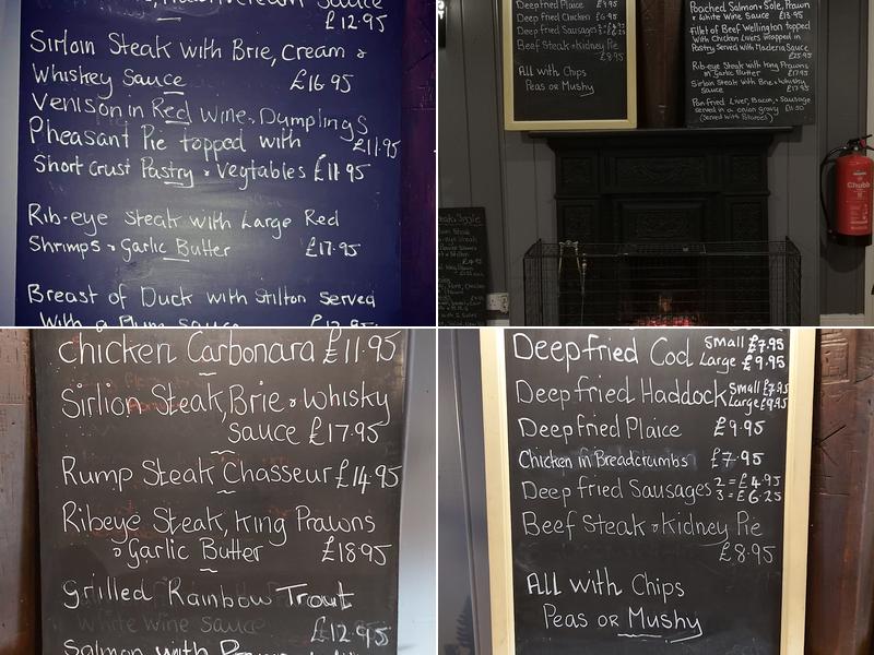 The Jolly Farmers Menu