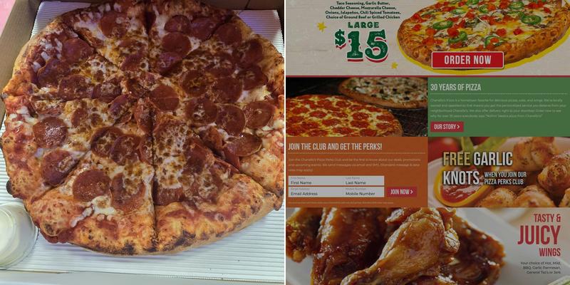 Chanello's Pizza Menu